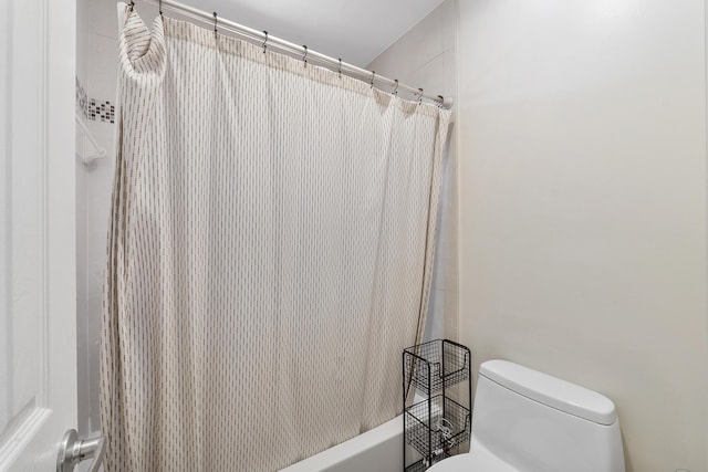 12358 Saint Simon Dr, Boca Raton, FL 33428 - full bath featuring toilet and shower / bath combination with curtain