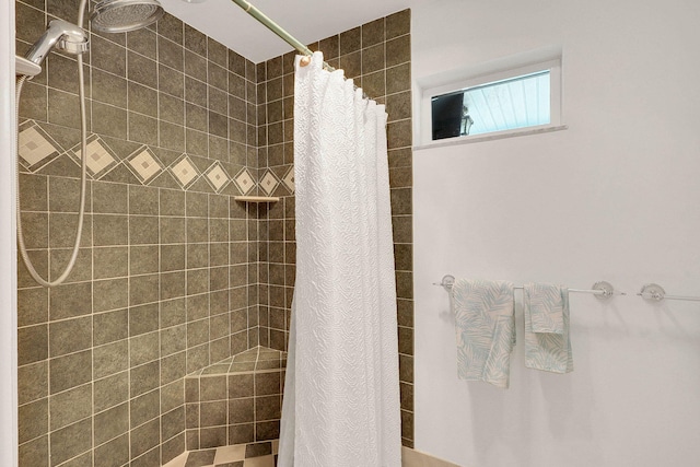 3824 SE Fairway E, Stuart, FL 34997 - full bath featuring tiled shower