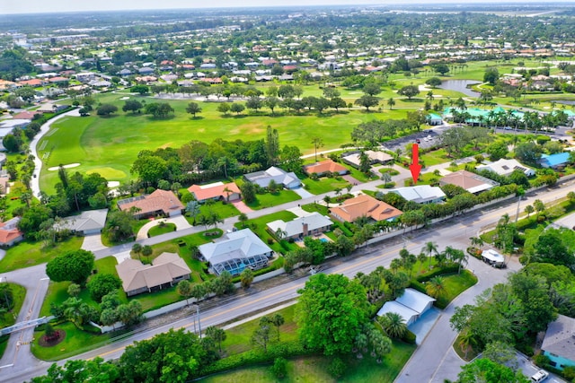 3824 SE Fairway E, Stuart, FL 34997 - aerial view of property and surrounding area with nearby suburban area