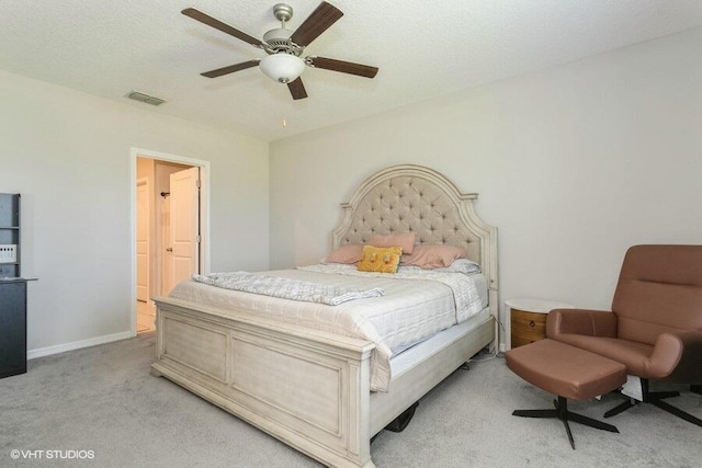 5126 Dandelion St, Apollo Beach, FL 33572 - bedroom featuring light colored carpet and ceiling fan