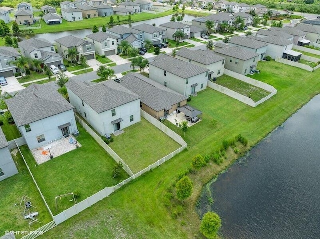 5126 Dandelion St, Apollo Beach, FL 33572 - aerial view of residential area with a large body of water