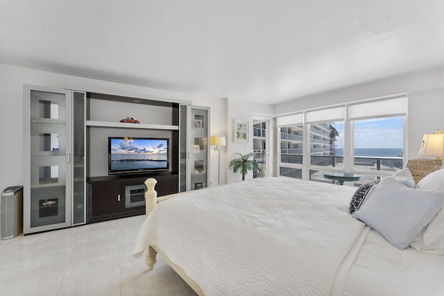 4100 Galt Ocean Dr Unit 302, Fort Lauderdale, FL 33308 - bedroom featuring light tile patterned floors