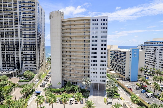 4100 Galt Ocean Dr Unit 302, Fort Lauderdale, FL 33308 - view of building exterior with a water view and a view of city