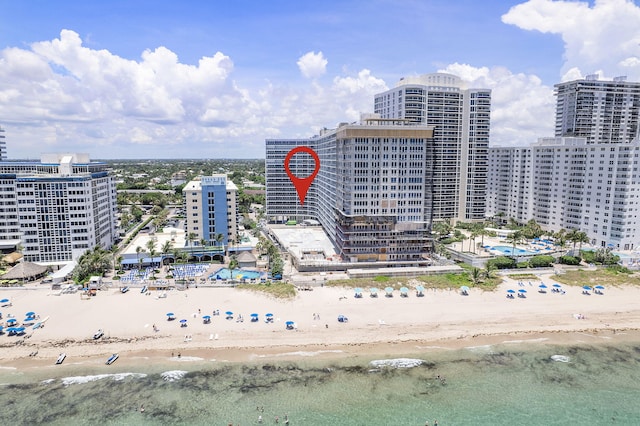 4100 Galt Ocean Dr Unit 302, Fort Lauderdale, FL 33308 - view of urban area with extended coastline