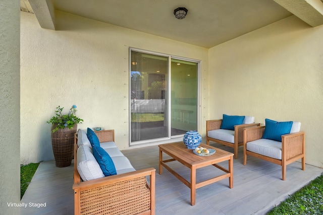 774 SE Ablett Ln, Port Saint Lucie, FL 34984 - view of patio featuring an outdoor hangout area