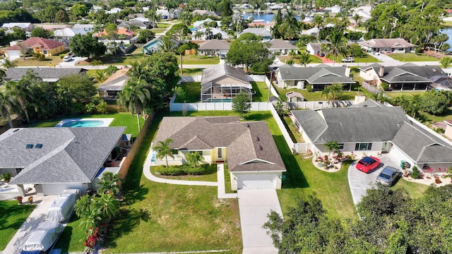 774 SE Ablett Ln, Port Saint Lucie, FL 34984 - aerial perspective of suburban area
