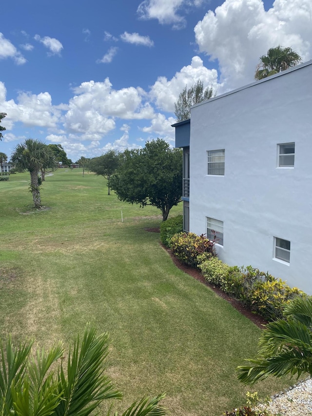 74 Normandy Unit B, Delray Beach, FL 33484 - view of grassy yard