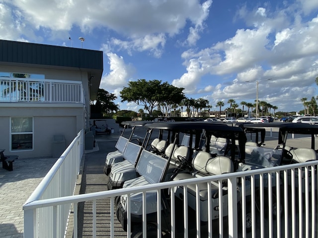 74 Normandy Unit B, Delray Beach, FL 33484 - view of wooden terrace