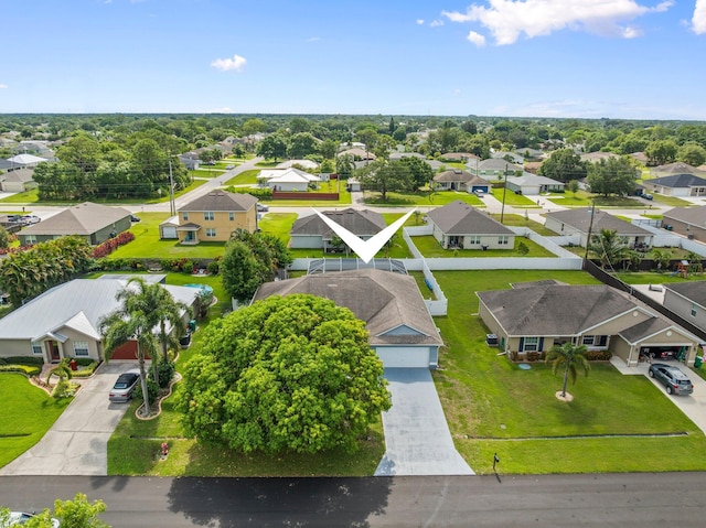 1901 SW Diamond St, Port Saint Lucie, FL 34953 - aerial perspective of suburban area