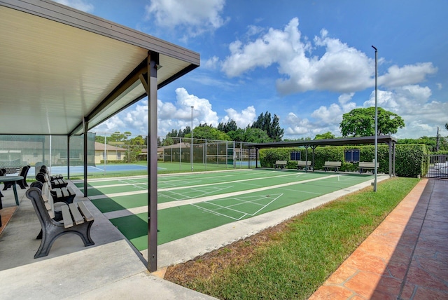 14085 Nesting Way Unit C, Delray Beach, FL 33484 - view of community with shuffleboard