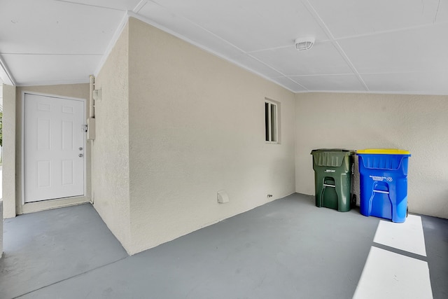 306 N N 28th St, Fort Pierce, FL 34947 - bonus room with concrete floors and a textured wall