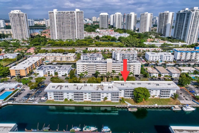 3600 NE 170th St Unit 407, North Miami Beach, FL 33160 - view of urban area featuring a nearby body of water