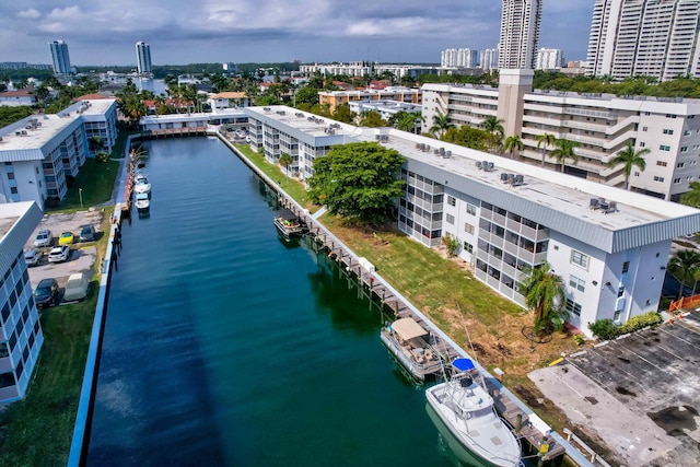 3600 NE 170th St Unit 407, North Miami Beach, FL 33160 - view of urban area with a large body of water