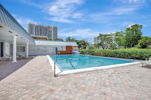3600 NE 170th St Unit 407, North Miami Beach, FL 33160 - community pool with a patio