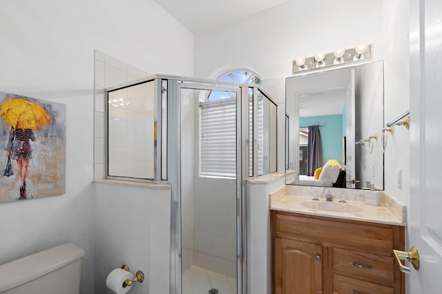 7200 NW Turtle Walk, Boca Raton, FL 33487 - bathroom with vanity, a stall shower, and ensuite bath