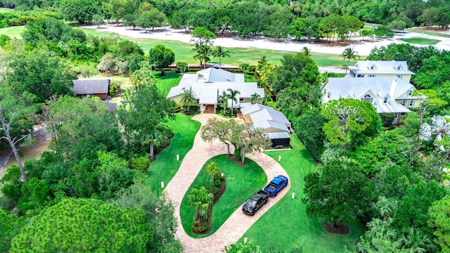 1819 SW Crane Crk, Palm City, FL 34990 - aerial view of property's location featuring a tree filled landscape