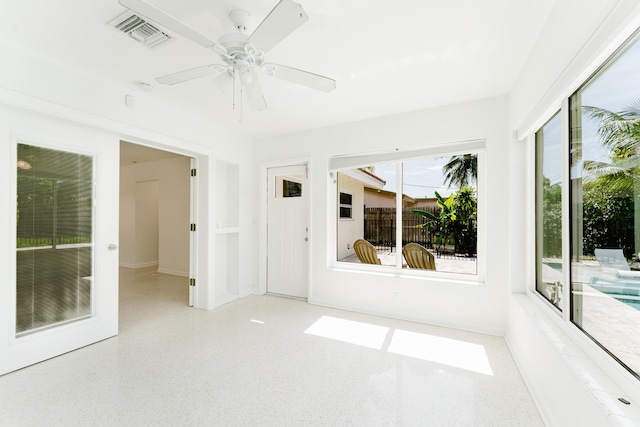450 NE 38th St, Boca Raton, FL 33431 - view of unfurnished sunroom