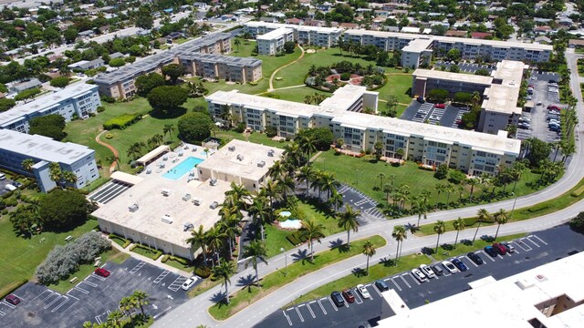 230 NE 26th Ave Unit 213, Boynton Beach, FL 33435 - aerial overview of property's location with a pool