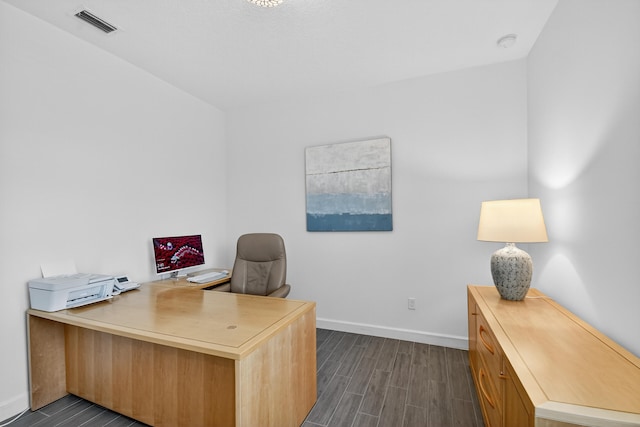 14929 Three Ponds Trl, Delray Beach, FL 33446 - office area with wood finish floors and baseboards