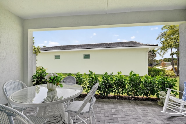 14929 Three Ponds Trl, Delray Beach, FL 33446 - view of patio with outdoor dining area