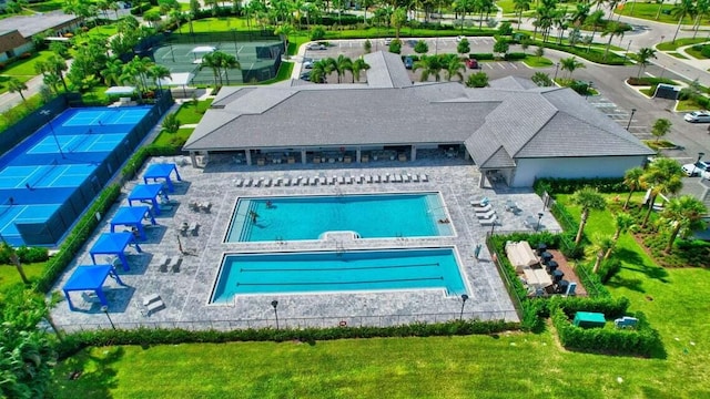 14929 Three Ponds Trl, Delray Beach, FL 33446 - view of subject property with a pool