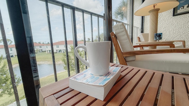 4090 Tivoli Ct Unit 303, Lake Worth, FL 33467 - balcony featuring a water view