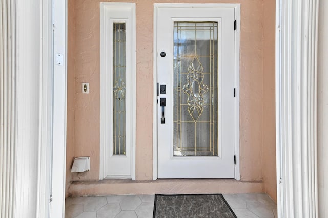 5210 NW 53rd Ave, Coconut Creek, FL 33073 - property entrance featuring stucco siding