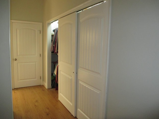 6314 Water Lilly Ln, Boynton Beach, FL 33437 - corridor with light wood-style flooring