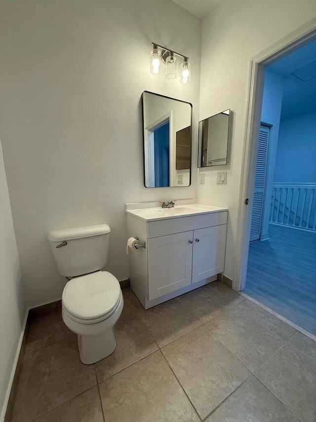 108 W Pigeon Plum Dr W Unit 102, Jupiter, FL 33458 - half bathroom featuring vanity and tile patterned flooring