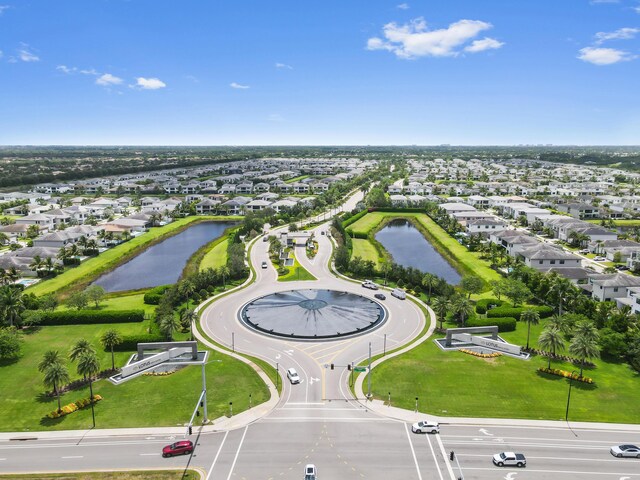 17380 Rainstream Rd, Boca Raton, FL 33496 - aerial perspective of suburban area featuring a large body of water