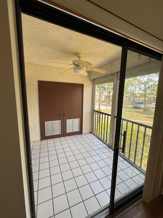 7626 Tahiti Ln Unit 204, Lake Worth, FL 33467 - unfurnished sunroom with french doors