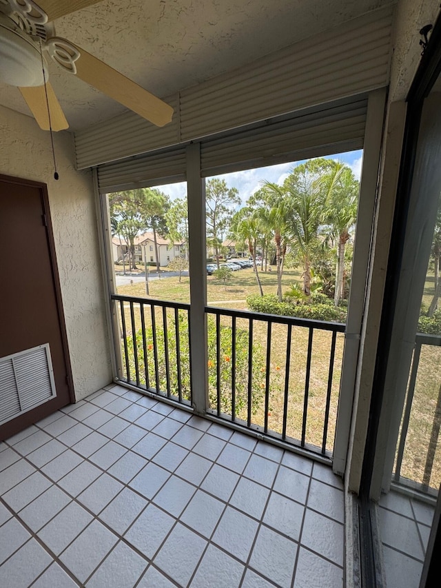 7626 Tahiti Ln Unit 204, Lake Worth, FL 33467 - view of unfurnished sunroom