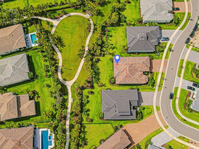 10815 Stellar Cir, Palm Beach Gardens, FL 33412 - aerial view of residential area featuring a pool
