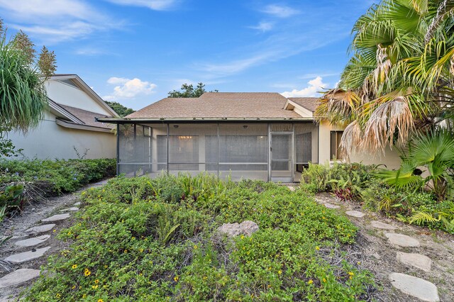 348 River Edge Rd, Jupiter, FL 33477 - view of yard with a sunroom