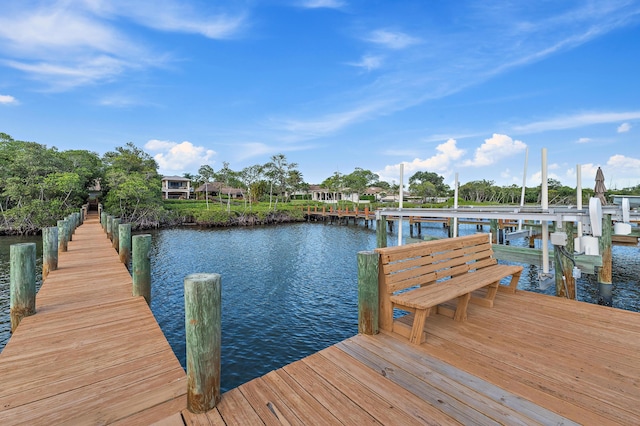348 River Edge Rd, Jupiter, FL 33477 - dock area featuring a water view