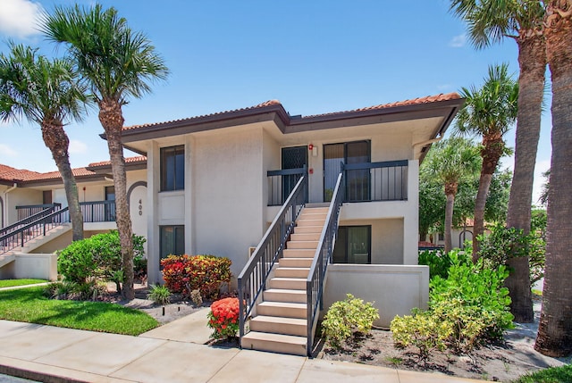 400 Club Cir Unit 201, Boca Raton, FL 33487 - view of building exterior with stairway