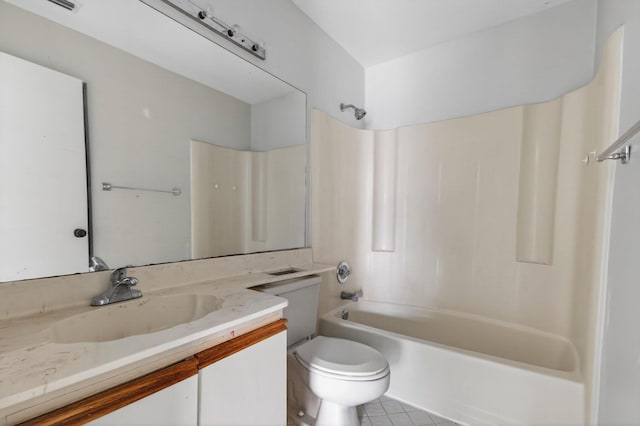 400 Club Cir Unit 201, Boca Raton, FL 33487 - bathroom featuring vanity, shower / tub combination, and tile patterned floors