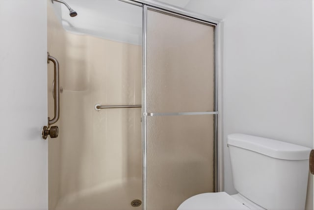 400 Club Cir Unit 201, Boca Raton, FL 33487 - bathroom with an enclosed shower and toilet