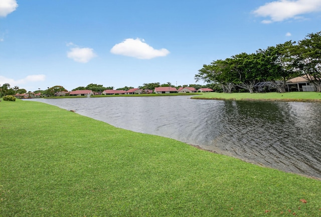 7585 Lexington Club Blvd Unit A, Delray Beach, FL 33446 - water view with nearby suburban area