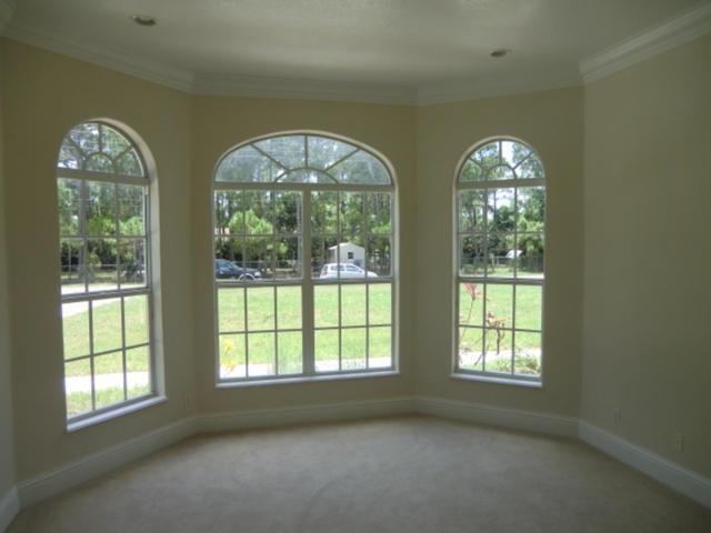 17183 80th St N, The Acreage, FL 33470 - carpeted spare room featuring plenty of natural light and ornamental molding