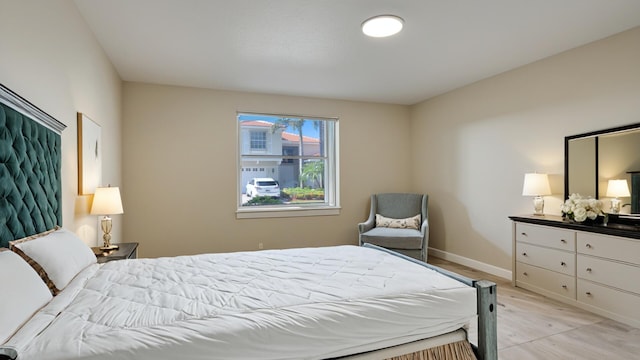 6809 Portside Dr, Boca Raton, FL 33496 - bedroom featuring baseboards and light wood finished floors