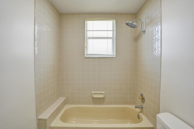 6809 Portside Dr, Boca Raton, FL 33496 - bathroom with toilet and shower / tub combination