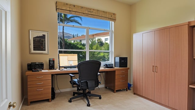 6809 Portside Dr, Boca Raton, FL 33496 - office area featuring light floors