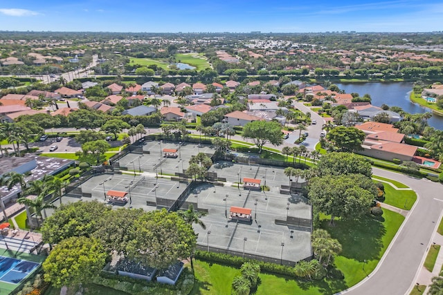 6809 Portside Dr, Boca Raton, FL 33496 - aerial view of residential area with a nearby body of water
