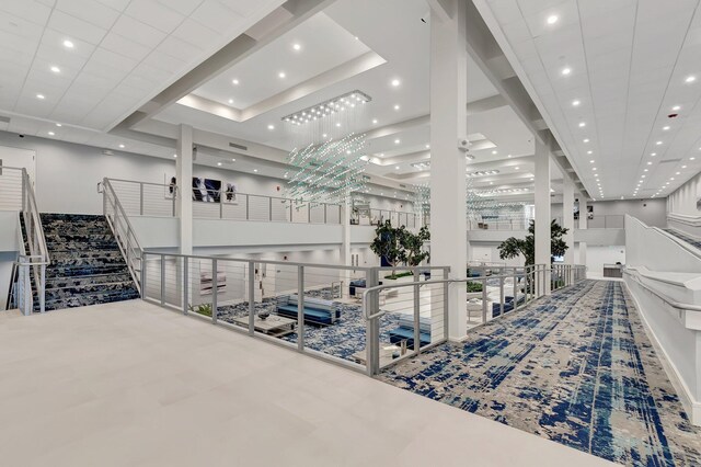 7290 Ashford Pl Unit 201, Delray Beach, FL 33446 - building lobby with recessed lighting