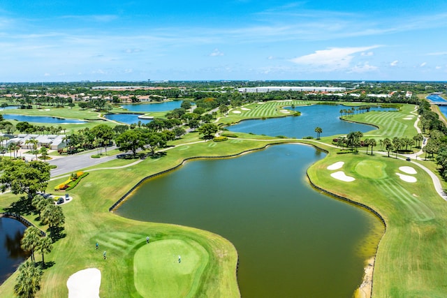 20 Southport Ln Unit D, Boynton Beach, FL 33436 - drone / aerial view of a large body of water and a golf club