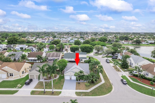 23157 Old Inlet Bridge Dr, Boca Raton, FL 33433 - aerial view of residential area with a nearby body of water