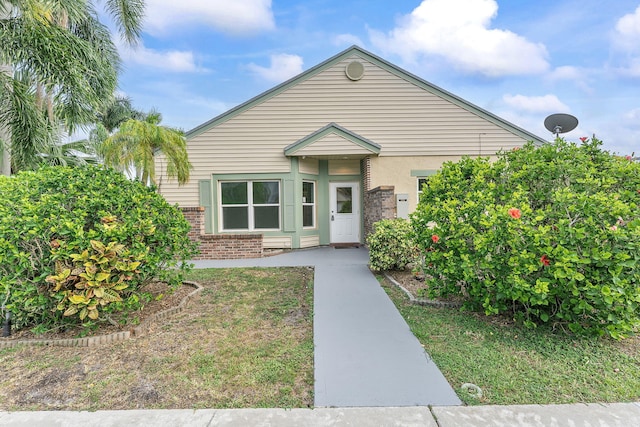 23157 Old Inlet Bridge Dr, Boca Raton, FL 33433 - view of front of property featuring brick siding and stucco siding