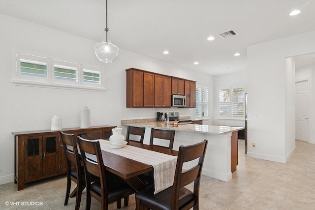 9155 SW Michele Way, Port Saint Lucie, FL 34987 - dining area with recessed lighting