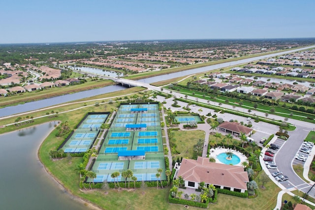 9155 SW Michele Way, Port Saint Lucie, FL 34987 - aerial view of residential area with a nearby body of water